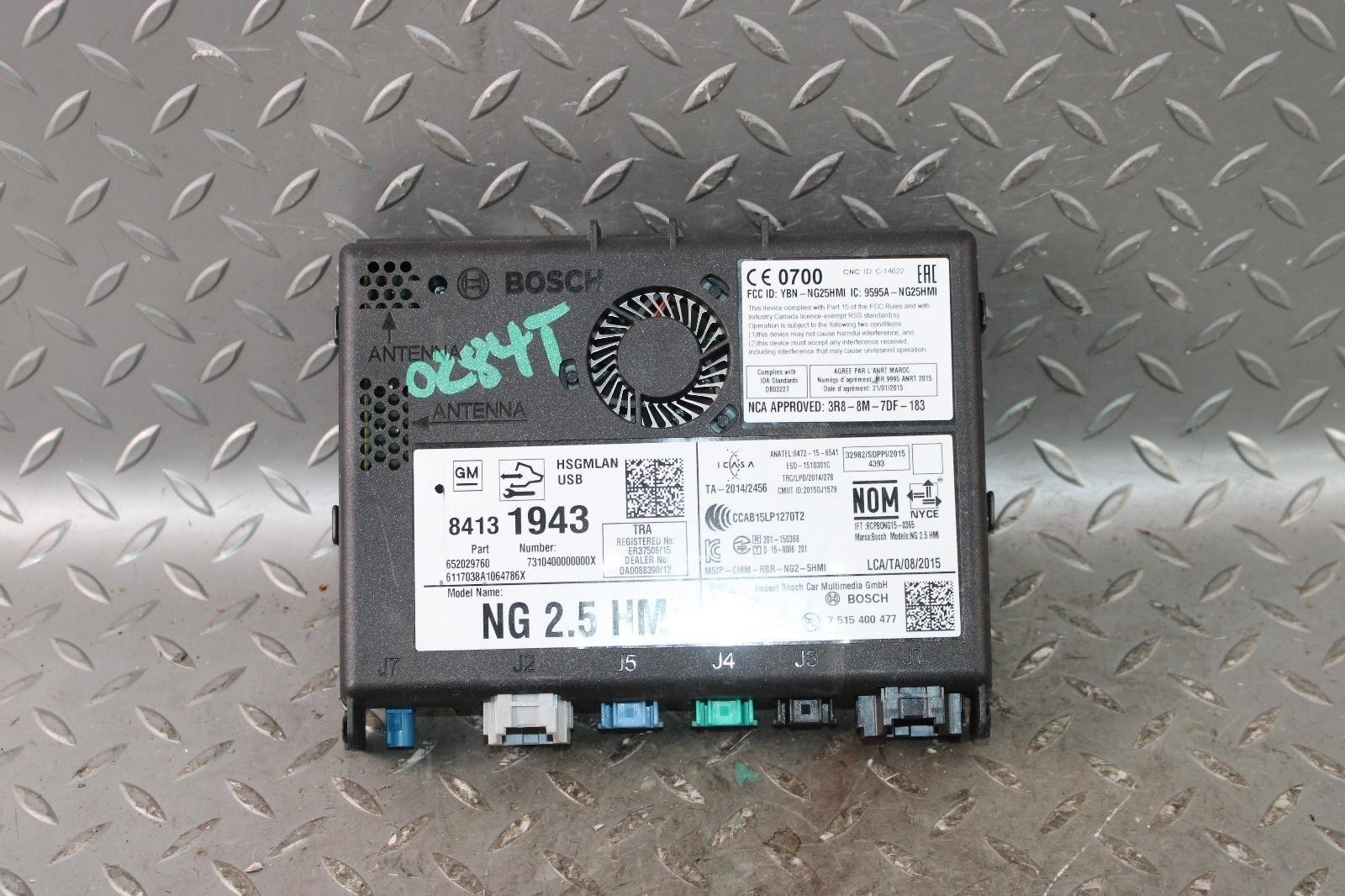 2017 Sierra Human Machine Interface HMI Control Module Unit OEM Factory