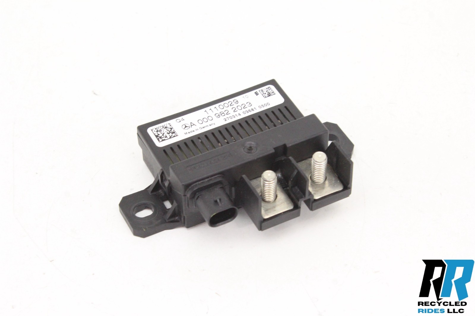 10-15 Mercedes Benz GLK350 Battery Monitoring Control Module OEM A0009822023