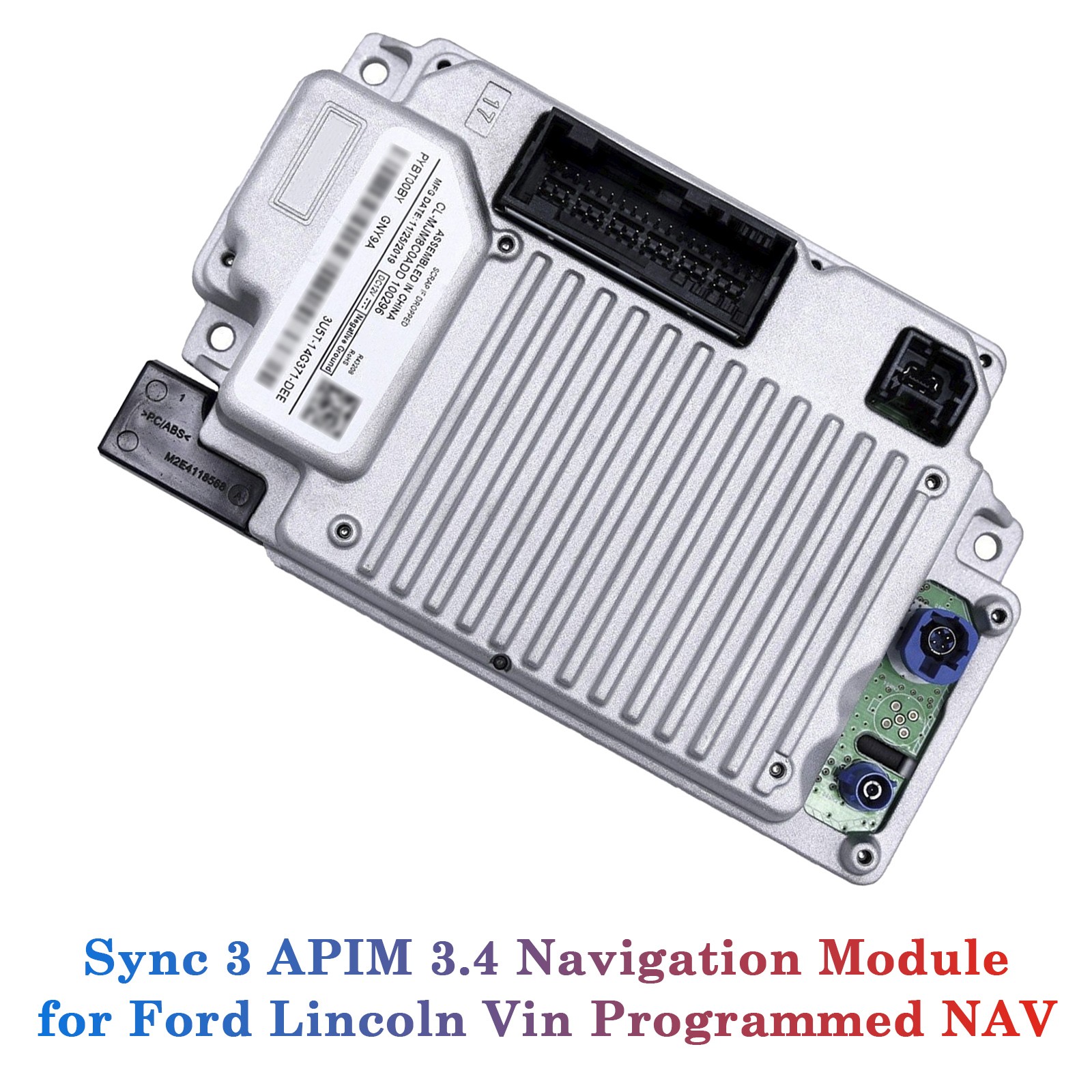 Sync 3 APIM 3.4 Navigation Module for Ford Lincoln Vin Programmed NAV,.