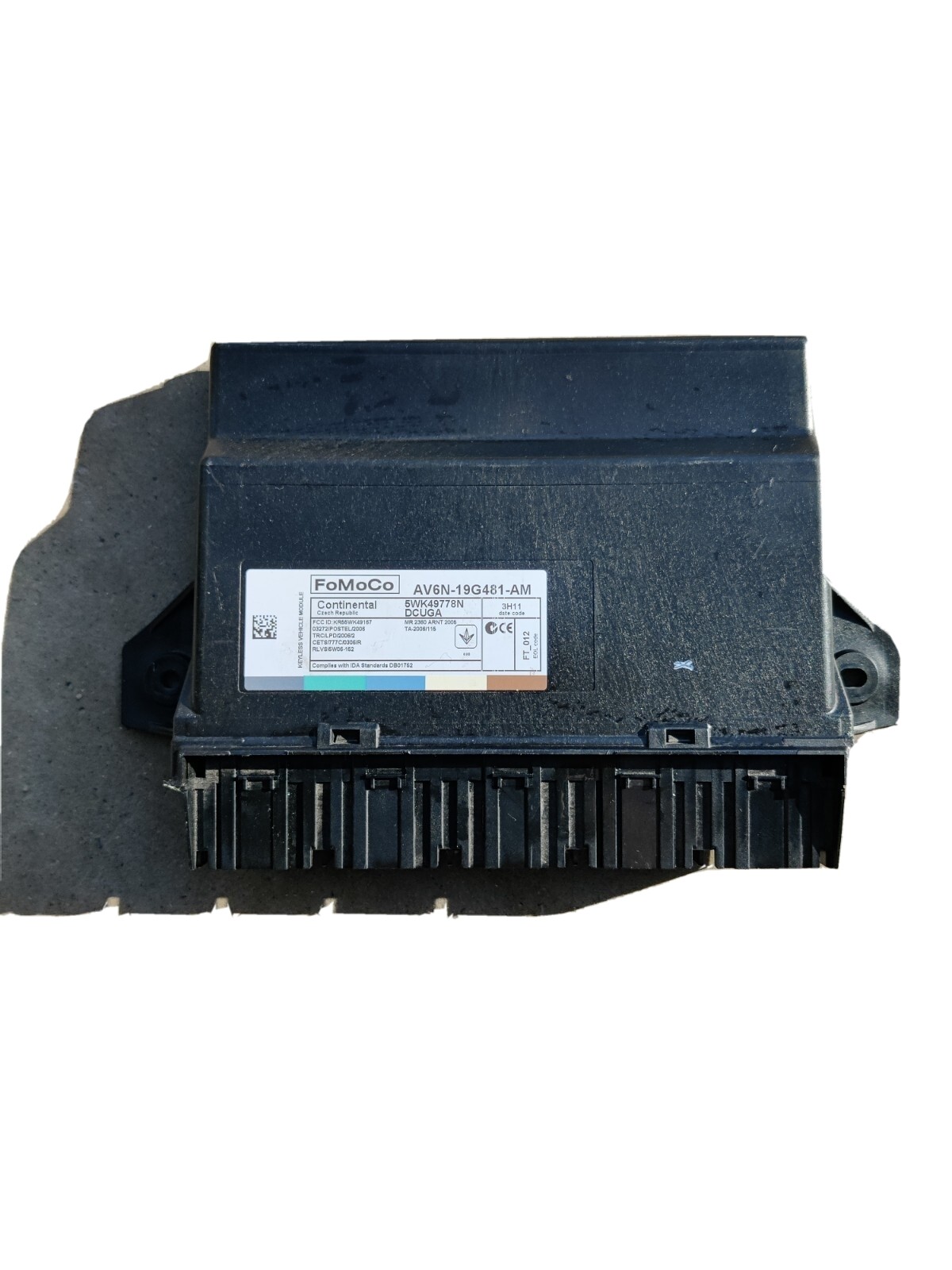 12 13 14 FORD Av6n-19g481-am Theft Locking Control Module