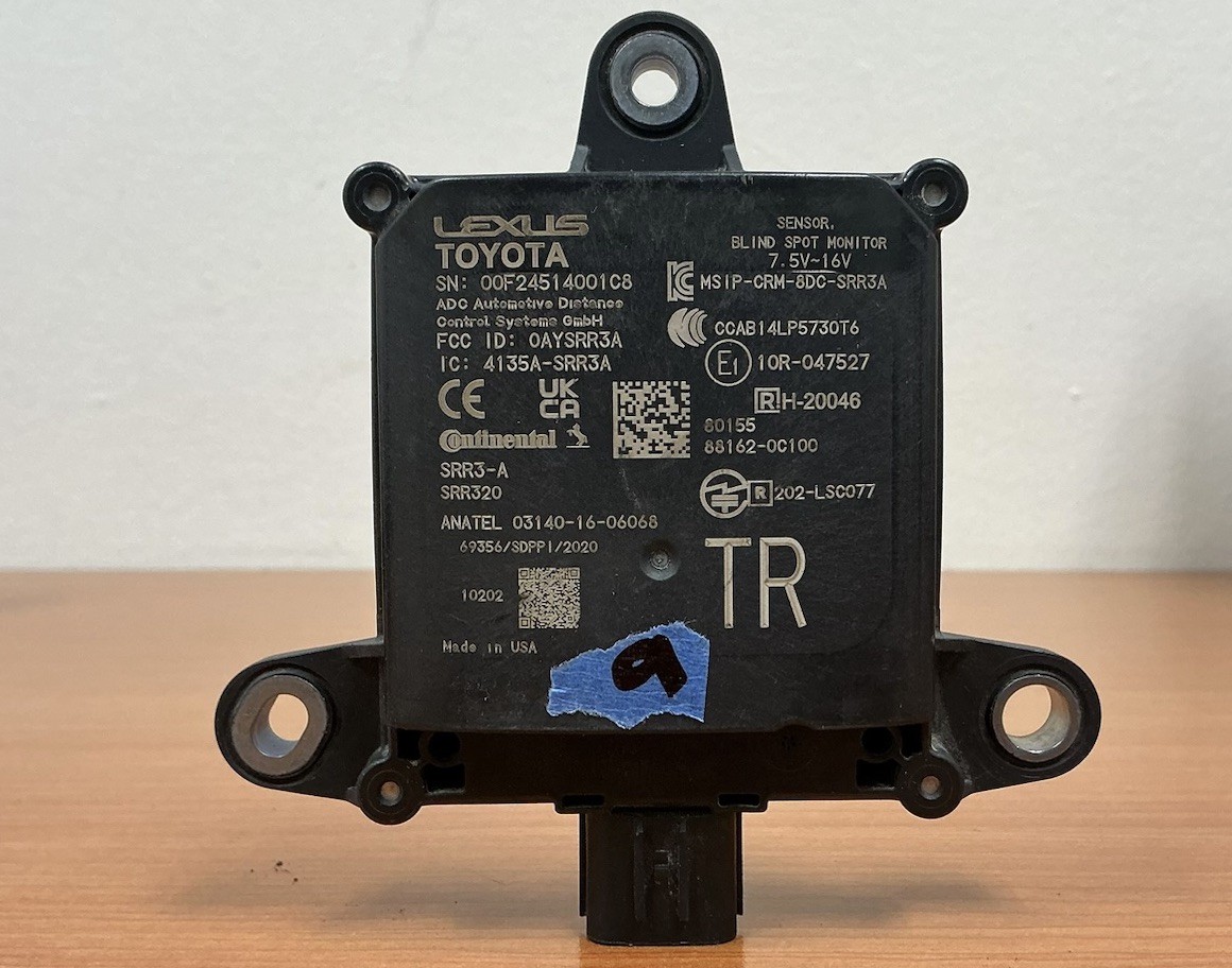 2022-2025 TOYOTA TUNDRA REAR RIGHT LEFT BLIND SPOT RADAR 881620C100 OEM