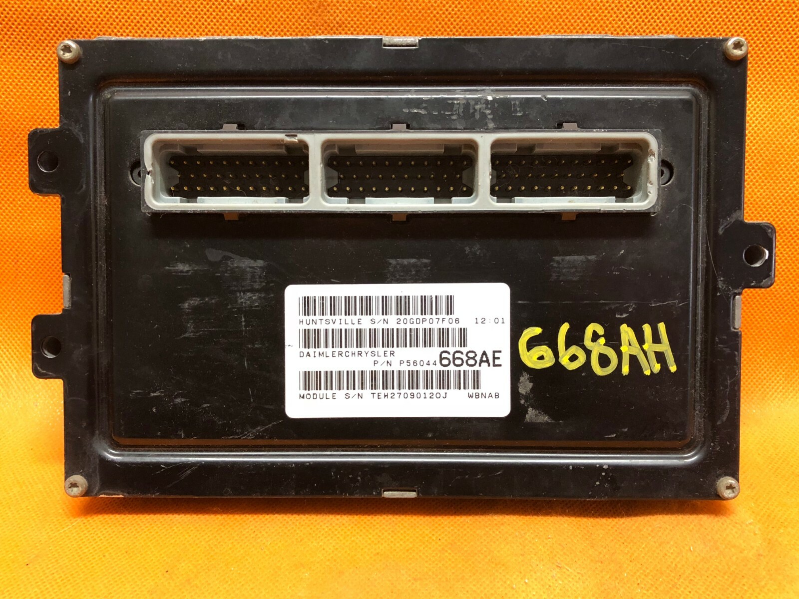 REFLASHED VIN NO SKIM PLUG & PLAY 00 GRAND CHEROKEE 4.7 ECM ECU PCM P56044668AH
