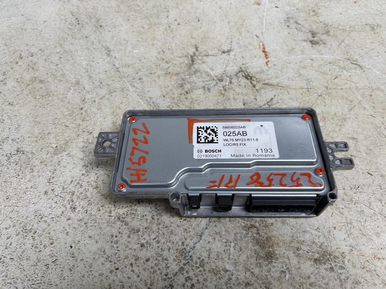 2023 JEEP GRANDCHER Driver Park Assist Control Module OEM ID 68606025AB