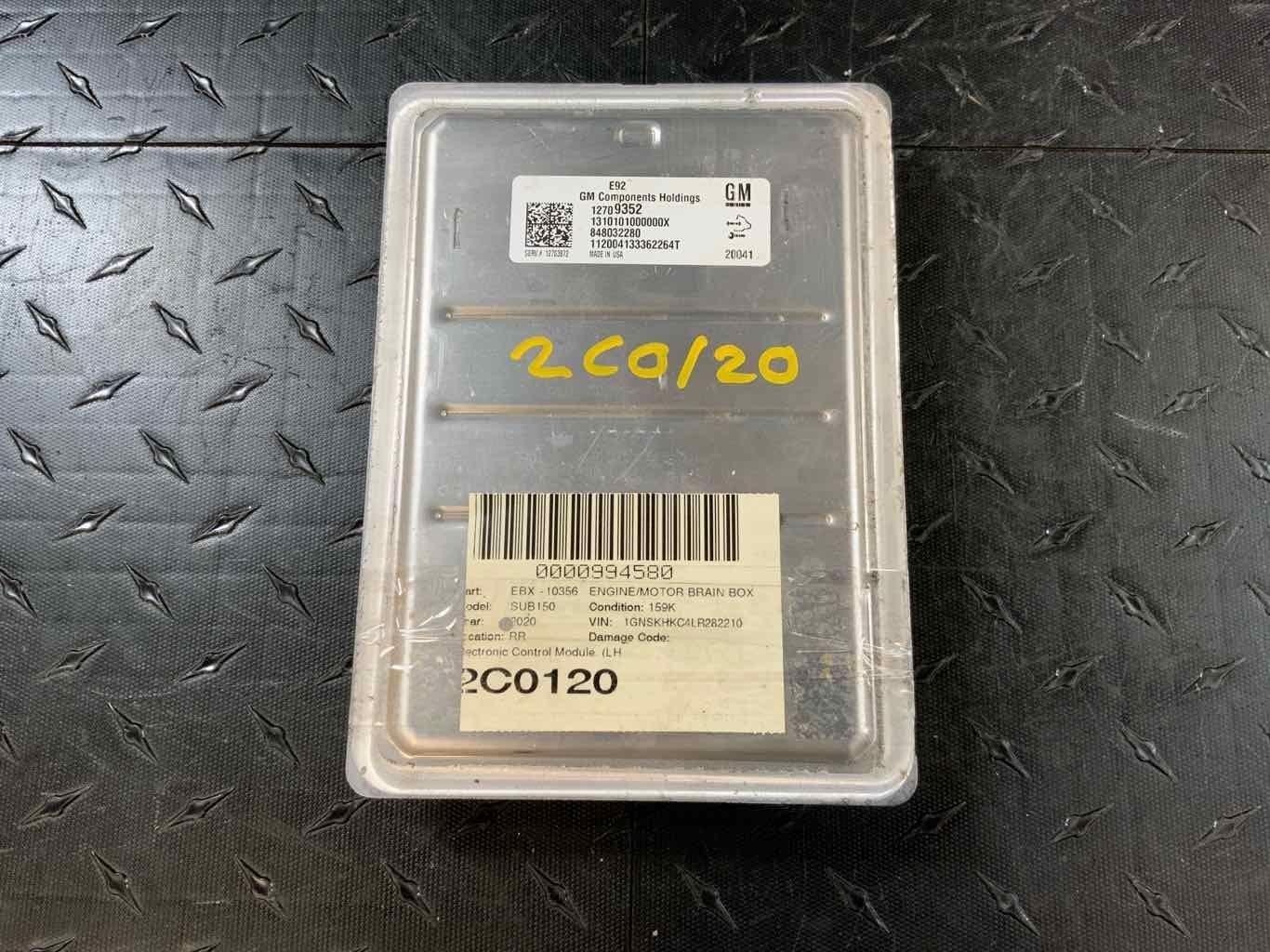 2019-20 Chevy Suburban 1500 Electronic Control Module 5.3L V8 AT 4×4 (12703872)