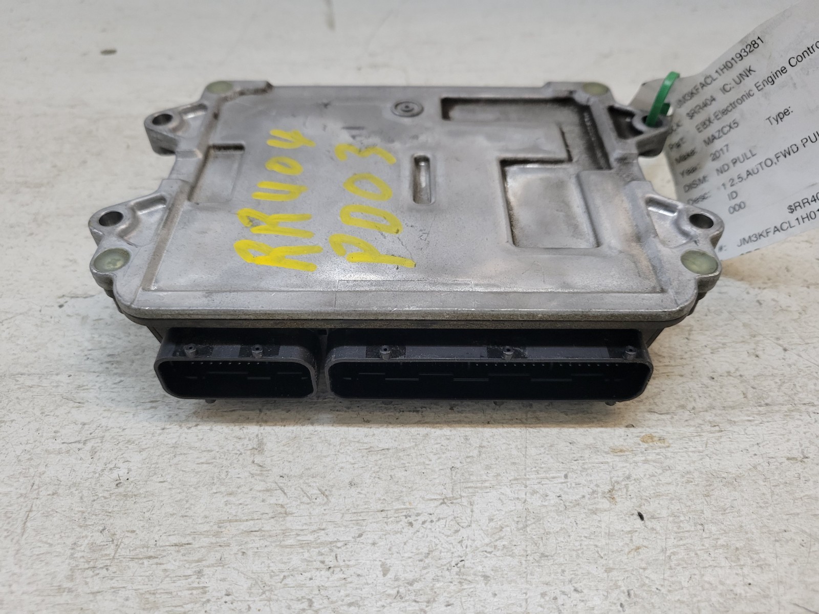 2017 Mazda CX-5 2.5L Engine Control Module Computer ECM ECU PCM OEM PYMX 18 881