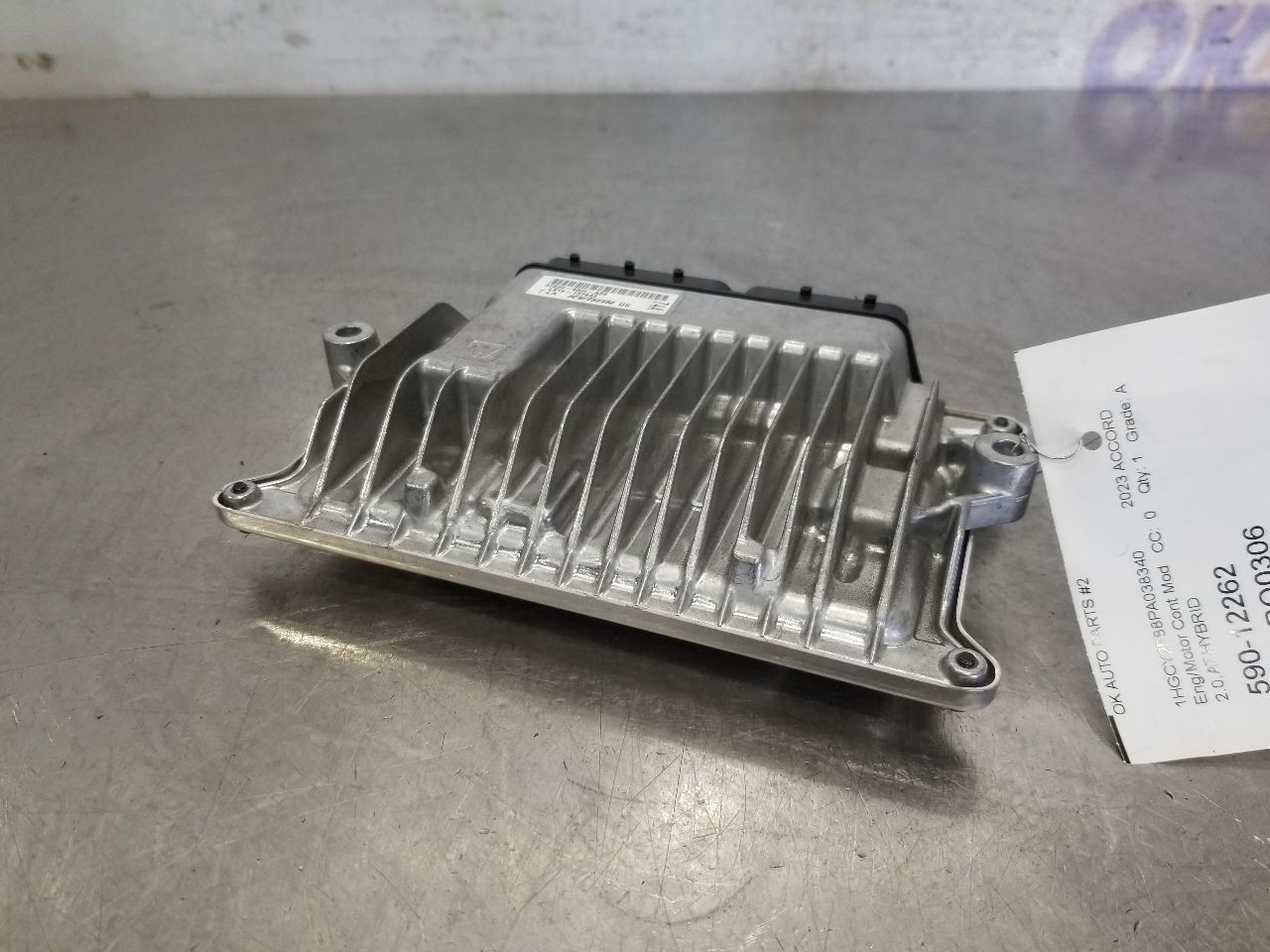 23 HONDA ACCORD HYBRID TOURING ECM ENGINE CONTROL MODULE 2.0L 378206NHA58