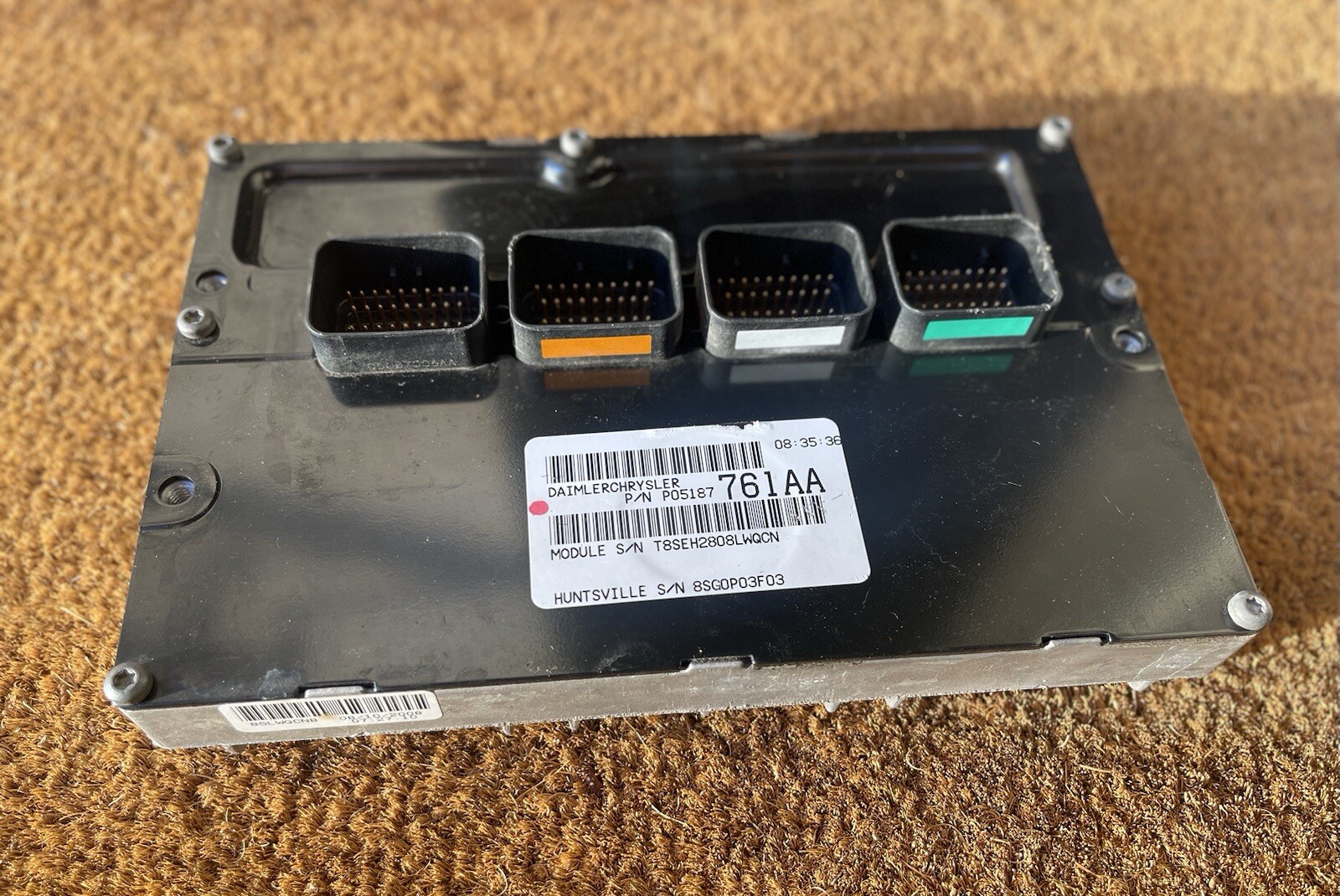 2007-2010 PT Cruiser 2.4L Engine Computer Control Module PCM ECU ECM P05187761AA