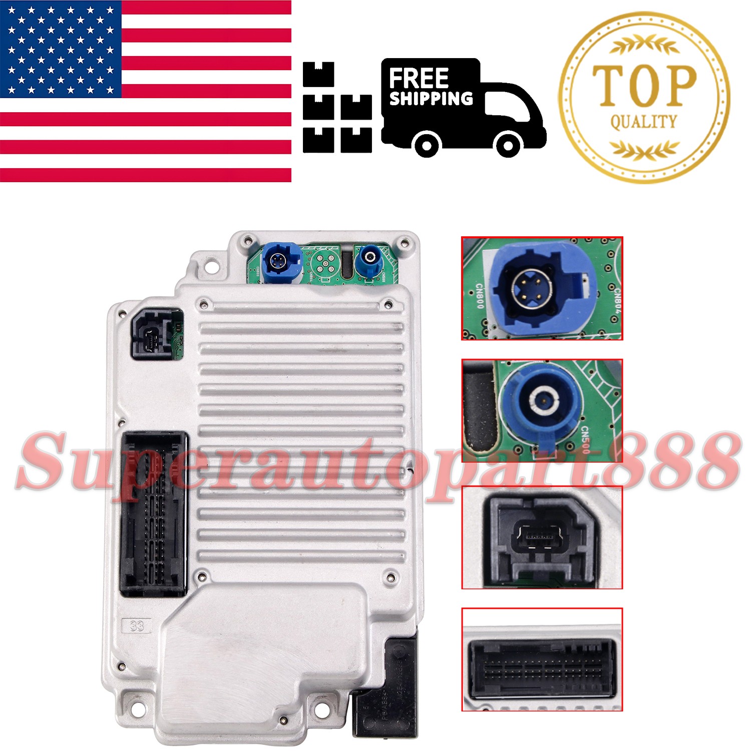 Sync3 APIM 3.4 Navigation Module HP5T-14G371-CAG for Ford Escape Expedition Edge