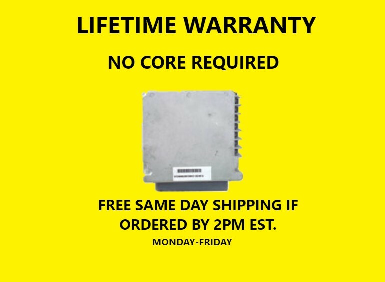 95 EAGLE/MITSUBISHI ECM, 5269653, LIFETIME WARRANTY, NO CORE.