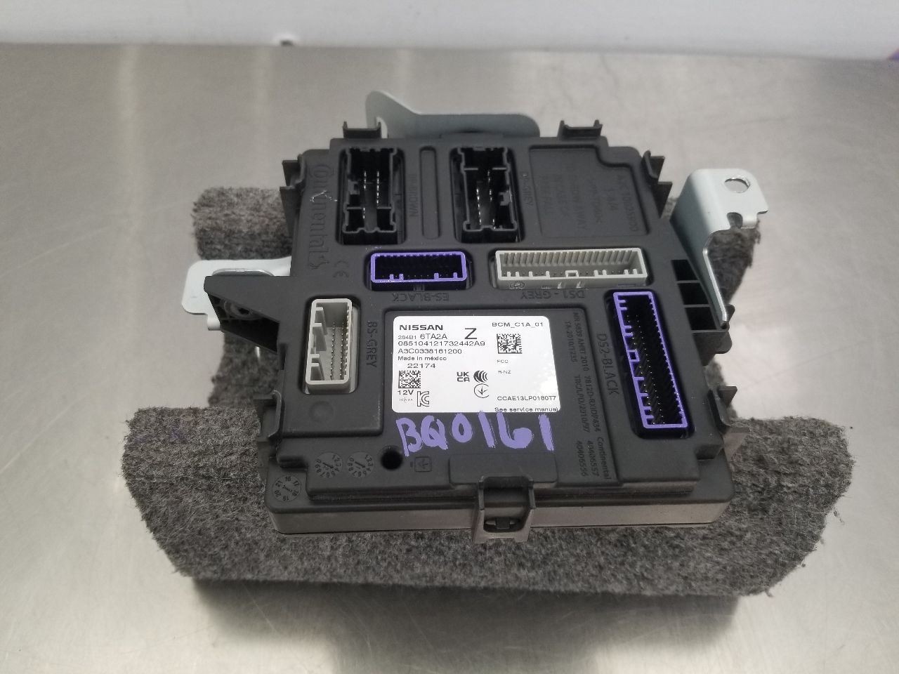 22 NISSAN PATHFINDER SL BCM BODY CONTROL MODULE 284B16TA2A