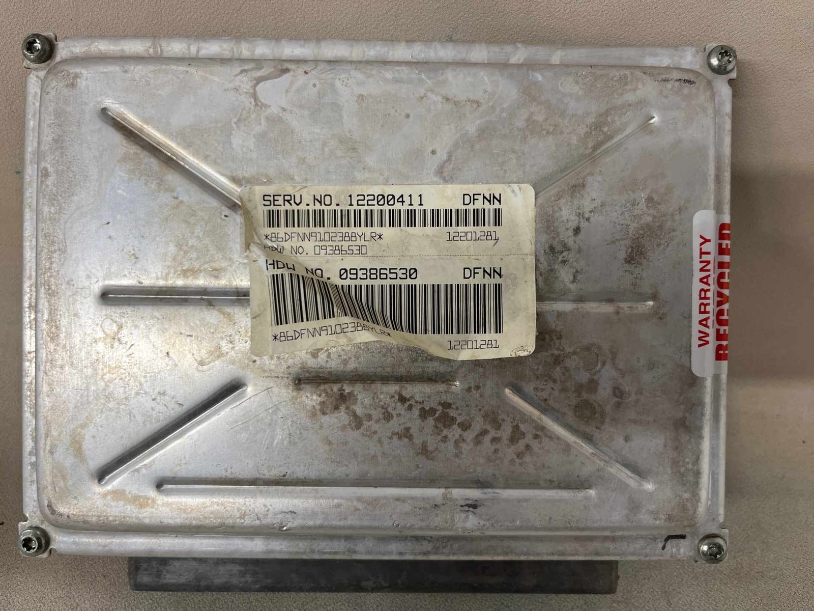 2001 Chevrolet Express 3500 Electronic Control Module ECM 12200411 5.7L 4L80E