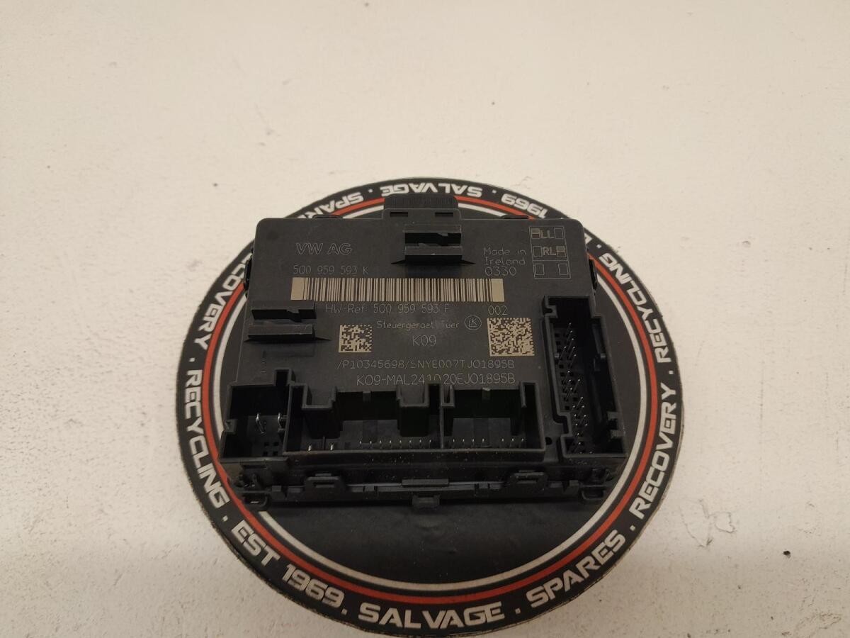 Audi Tt 2021 Mk3 Osf Drivers Front Right Door Ecu – 5q0959592f 5Q0959592F