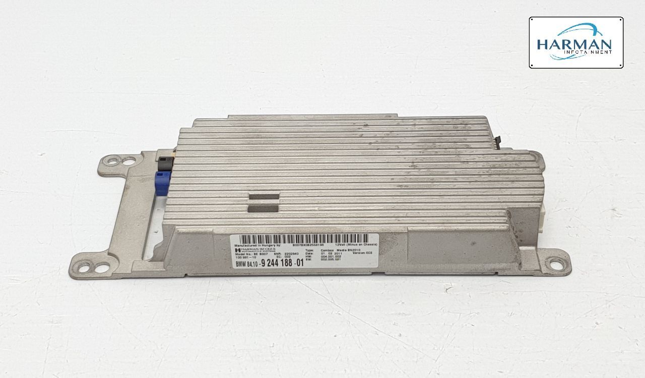 BMW 5 SERIES 10-14 F10 HANDSFREE BLUETOOTH CONTROL MODULE 9244188