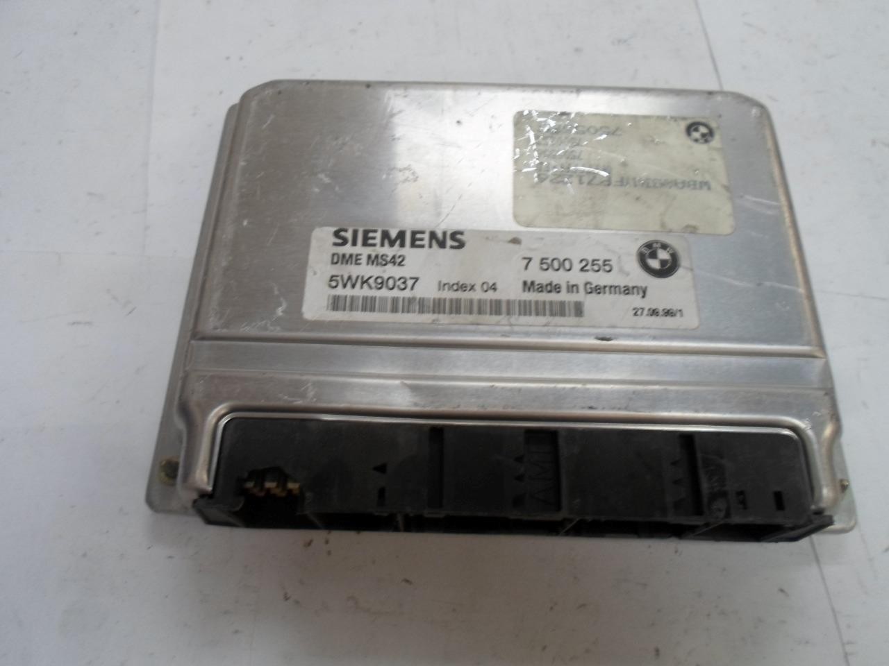 ENGINE COMPUTER BMW 323i 1999 2000 7500255 ECM PCM ECU OEM
