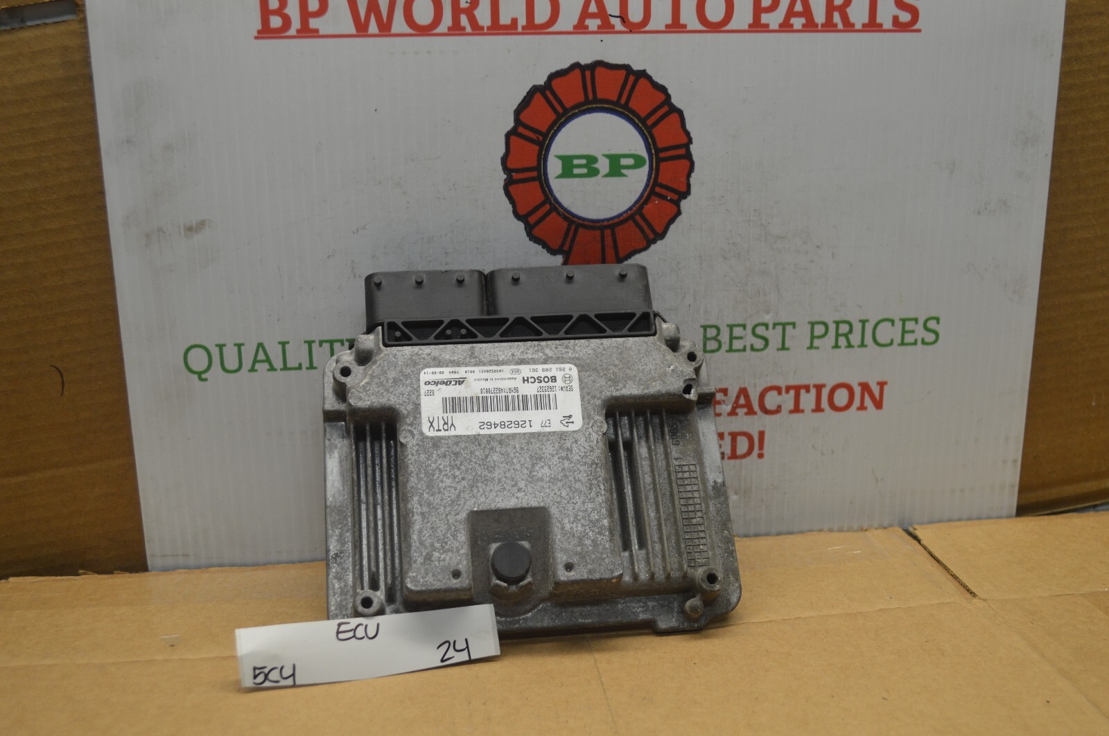 2008-09 Cadillac CTS SRX 3.6L Engine Control Unit ECU 12623327 Module 24-5C4