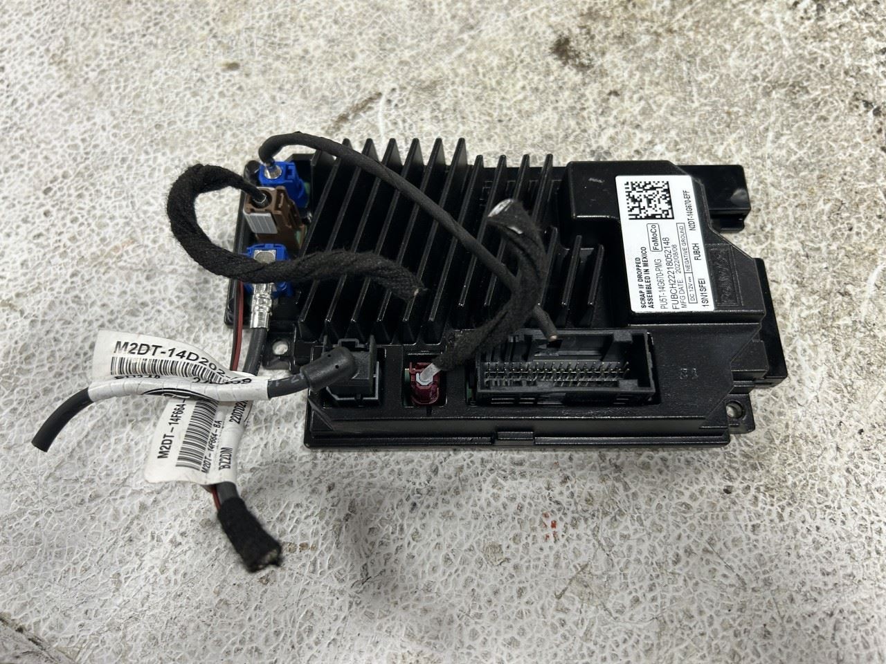 2022 FORD BRONCO Communication Sync Control Module OEM Part Number PU5T14G670PMG