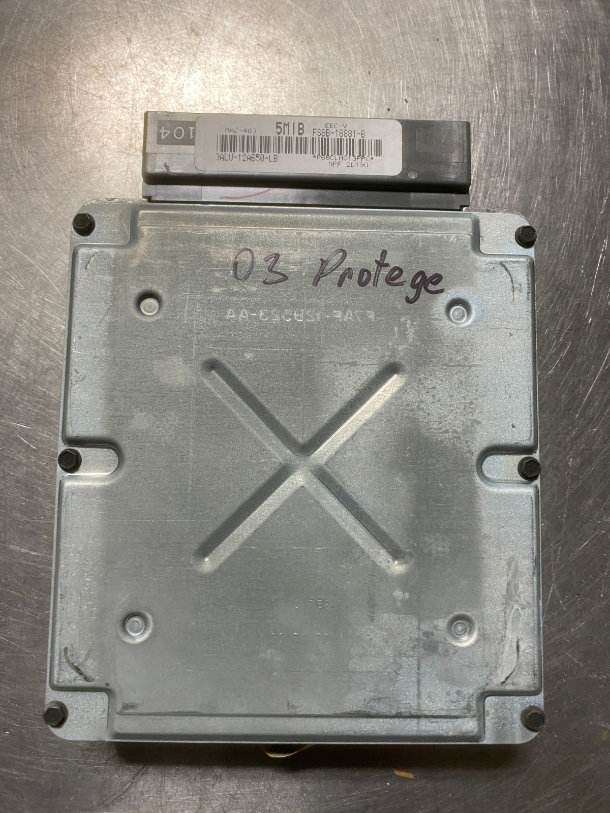 2003 Mazda Protege 3ALU-12A650-LB Engine Control Module ECU ECM OEM
