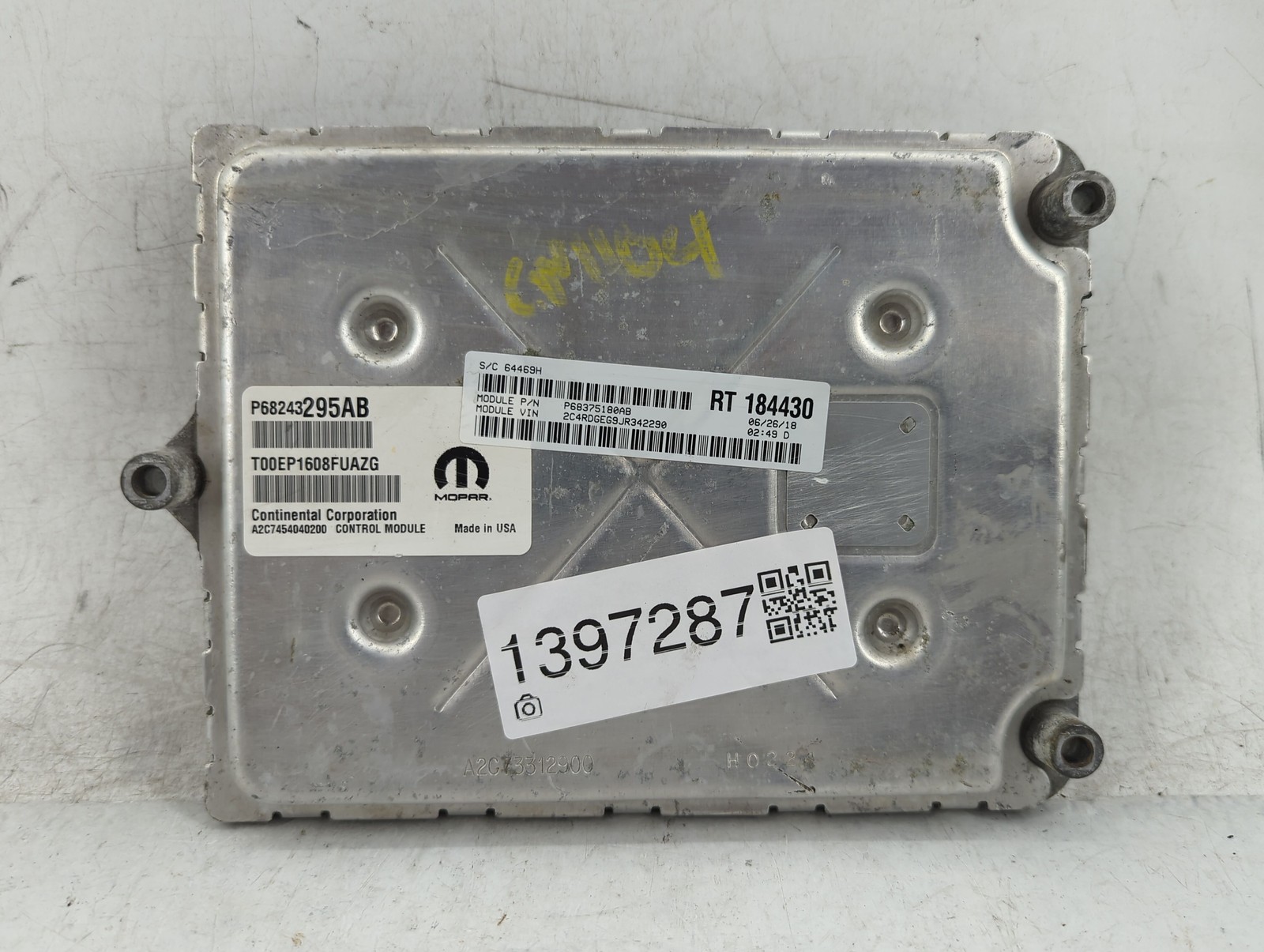 Dodge Caravan Engine Control Computer Ecu Pcm Ecm Pcu Oem YF0IG