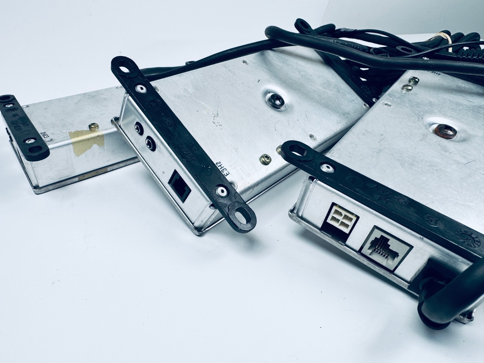 3 x Vintage Siemens GSM Automotive ECU Units + Ericsson In-Line Antenna Part