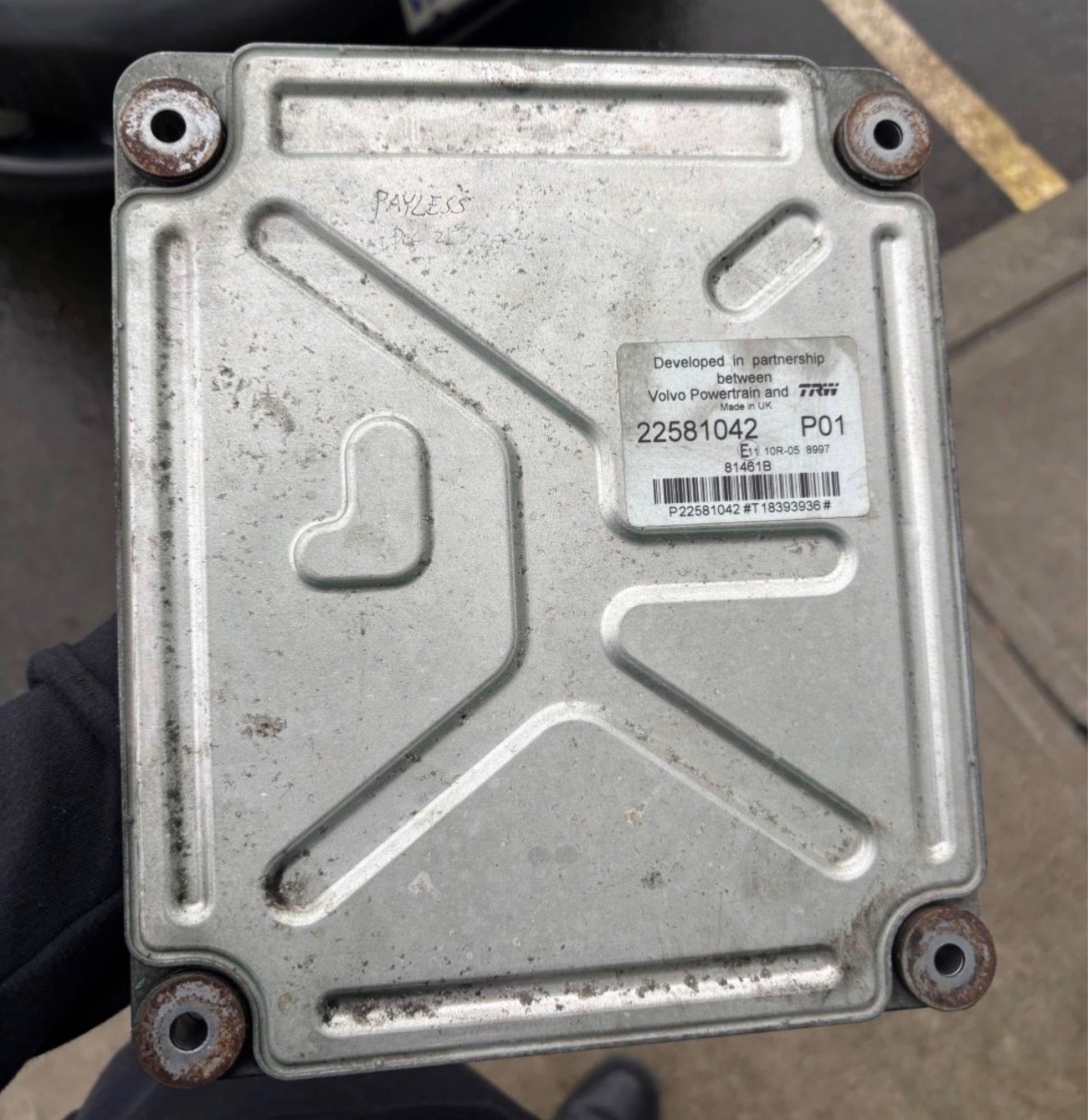 Engine Control Unit 22581042 for Volvo D13