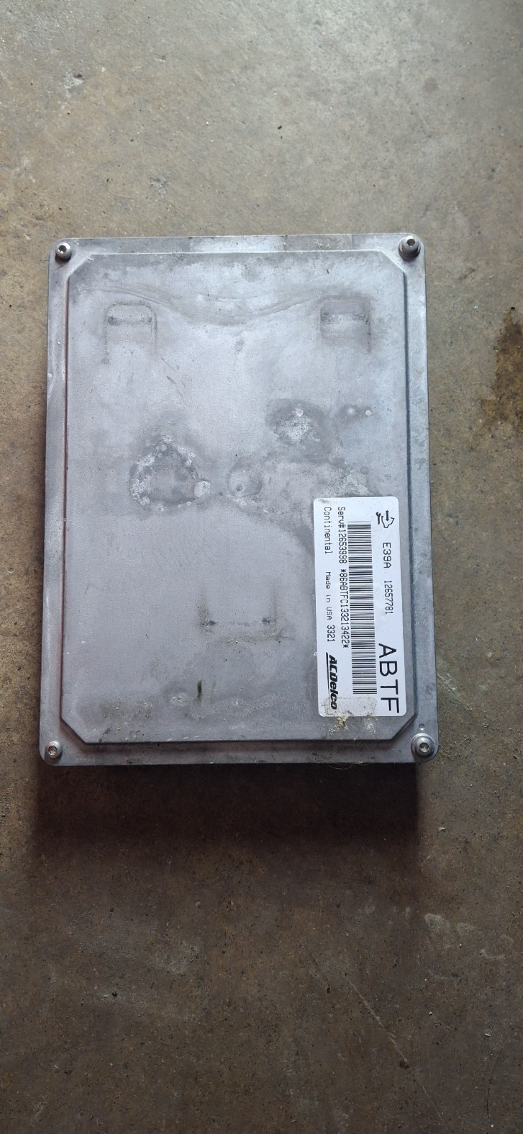 2013-19 GM ECM Verano Equinox ATS PCM Engine Computer Module ECU 12657781 ABTF