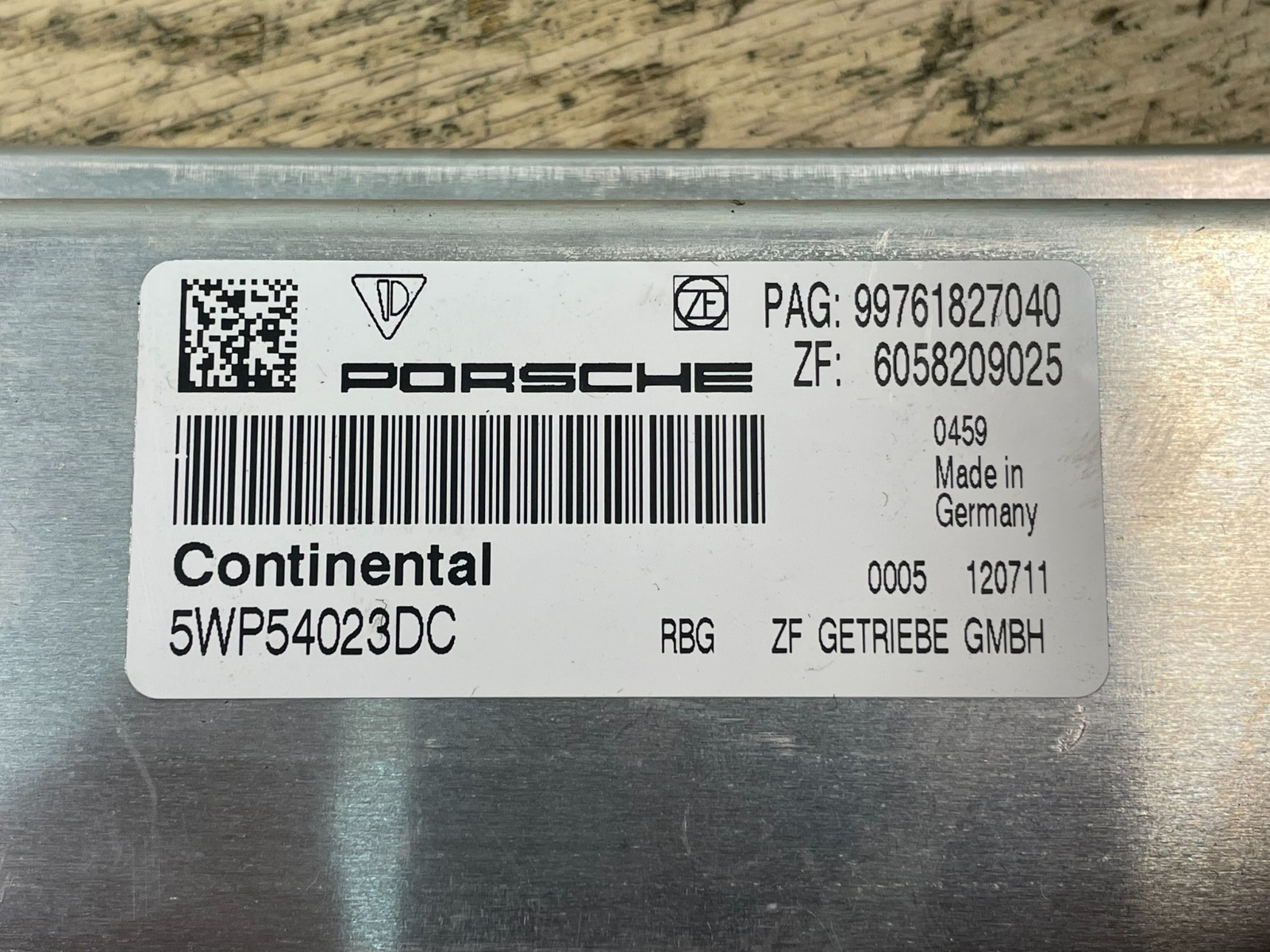 2012 Porsche 997 911 CARRERA GTS PDK TCM Transmission Control Module 99761827040