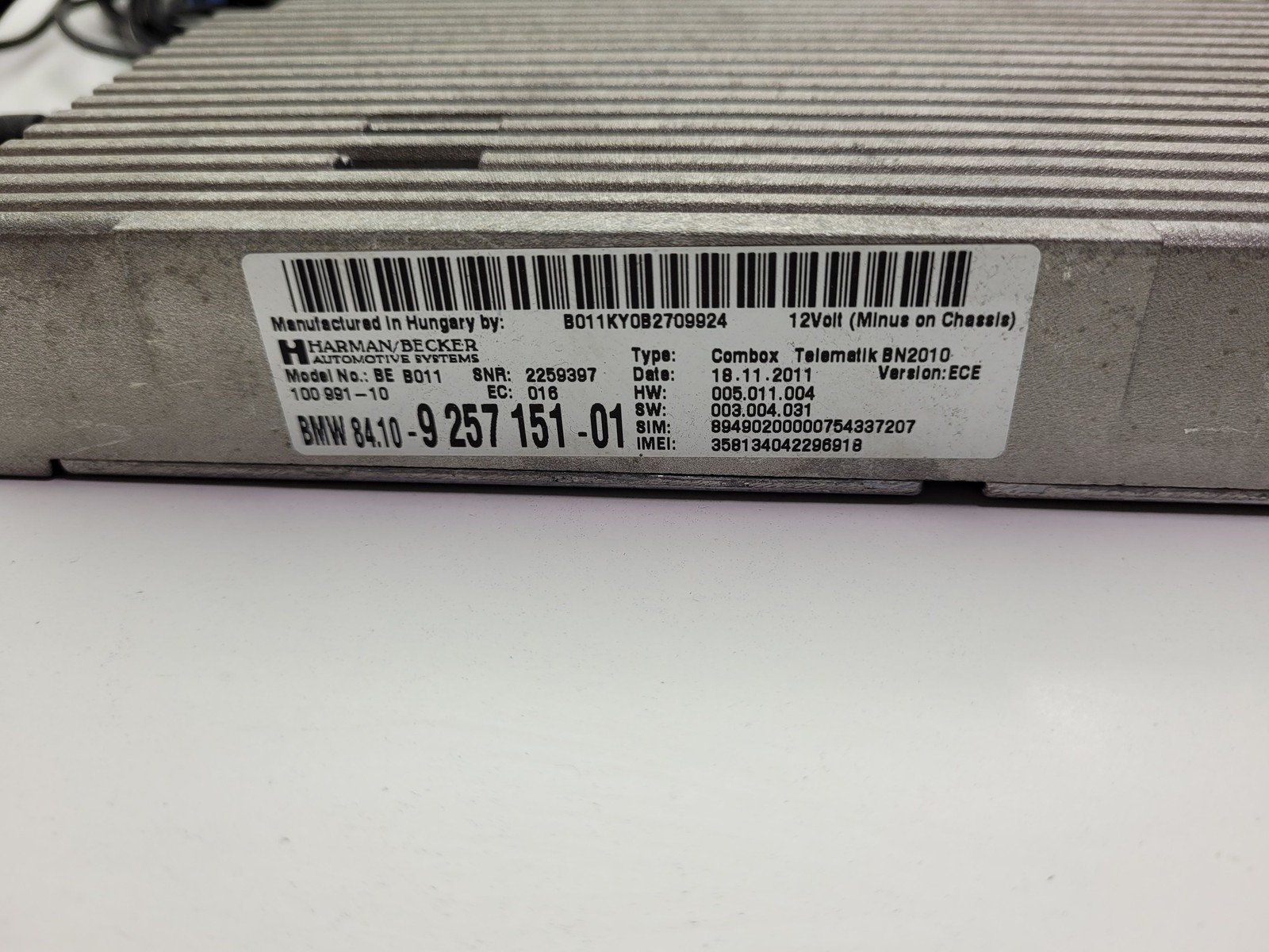 ✅✅✅BMW BLUETOOTH CONTROL MODULE SET 9257151 8410{9257151} AA