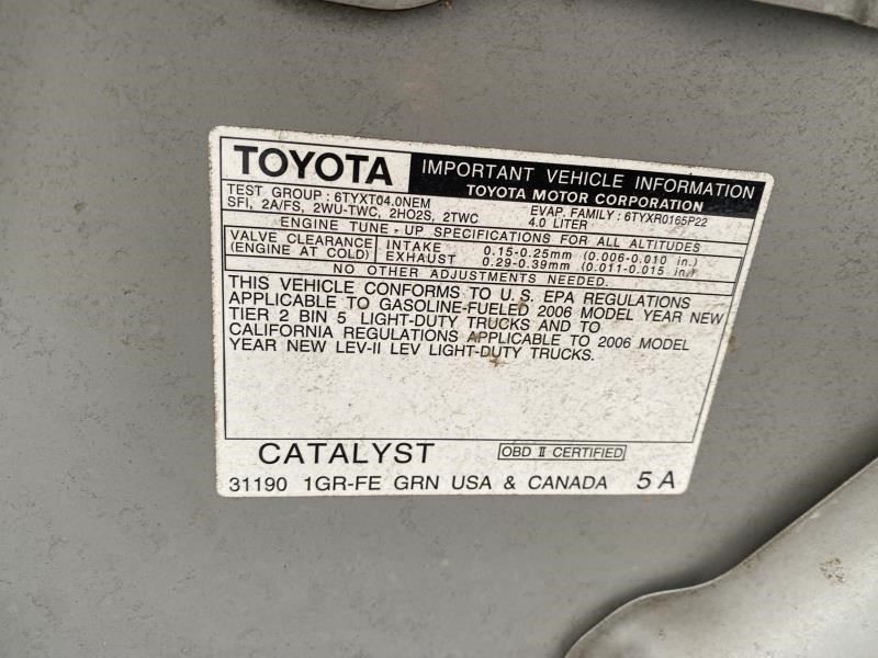 TACOMA 2006 DOOR CONTROL MODULE