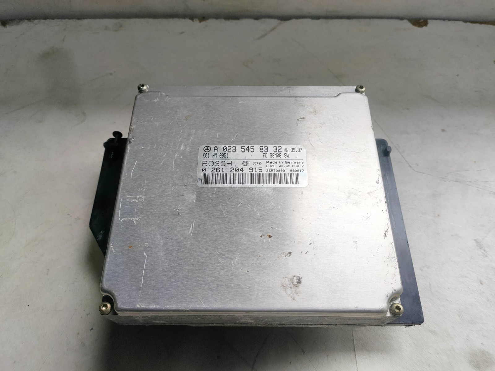 2002 MERCEDES SLK 230 R170 2DR 2.3L ENGINE CONTROL ECU A0235458332 019453132