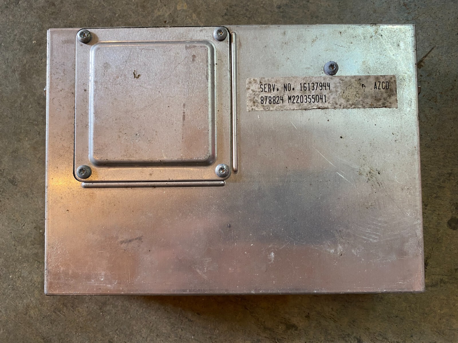 91 92 93 1992 BUICK RIVIERA ENGINE BODY CONTROL MODULE 3.8L 16137944 FAST SHIP
