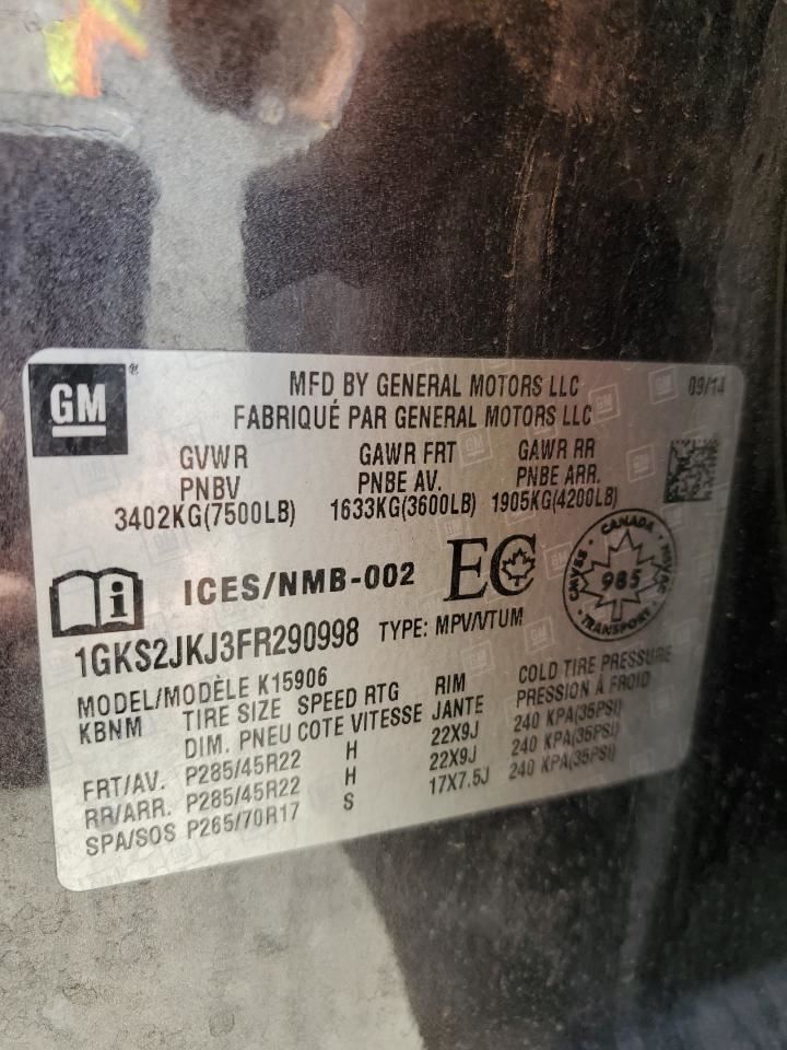 12676230 ELECTRONIC CNTRL MOD OEM 15-16 GMC DENALI XL 1YR WRNTY