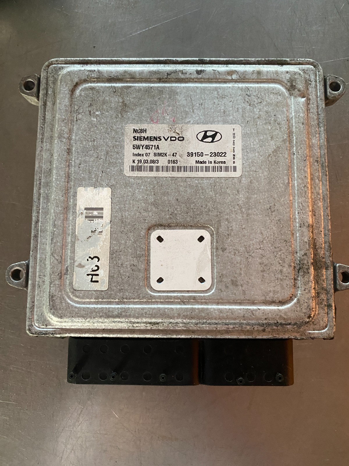 2007-2010 Hyundai Elantra ECU 39150-23022 Engine Control Module Ecm