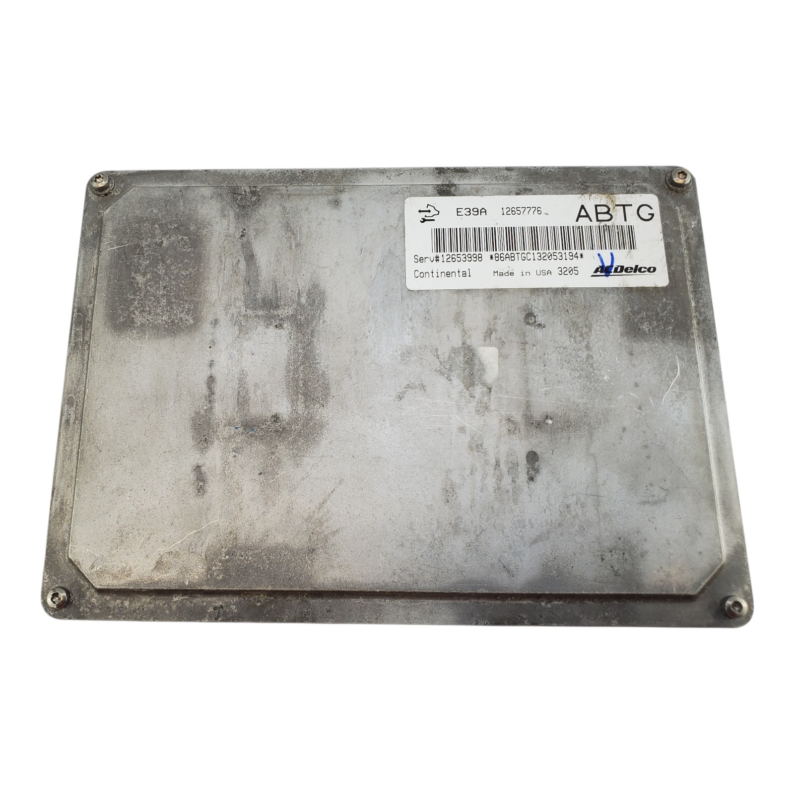 GM Engine Computer Brain Engine Control Module ECM ECU EBX 12657776 ABTG