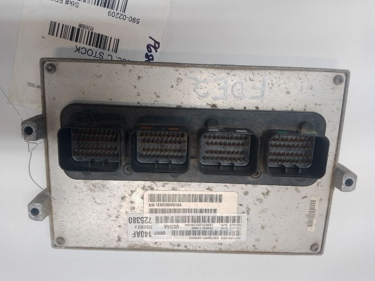 Engine ECM Electronic Control Module from 2011 Dodge Ram 1500 5.7L 12418588