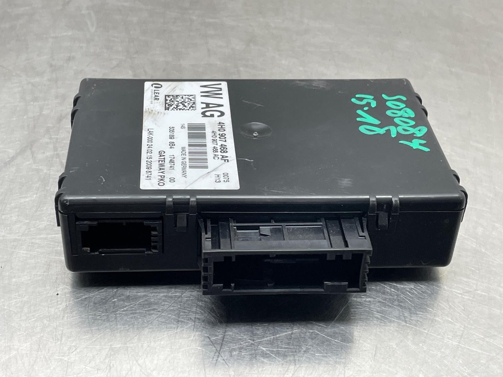 2015 Audi A8 OEM Gateway Computer Control Module 4H0907468AF
