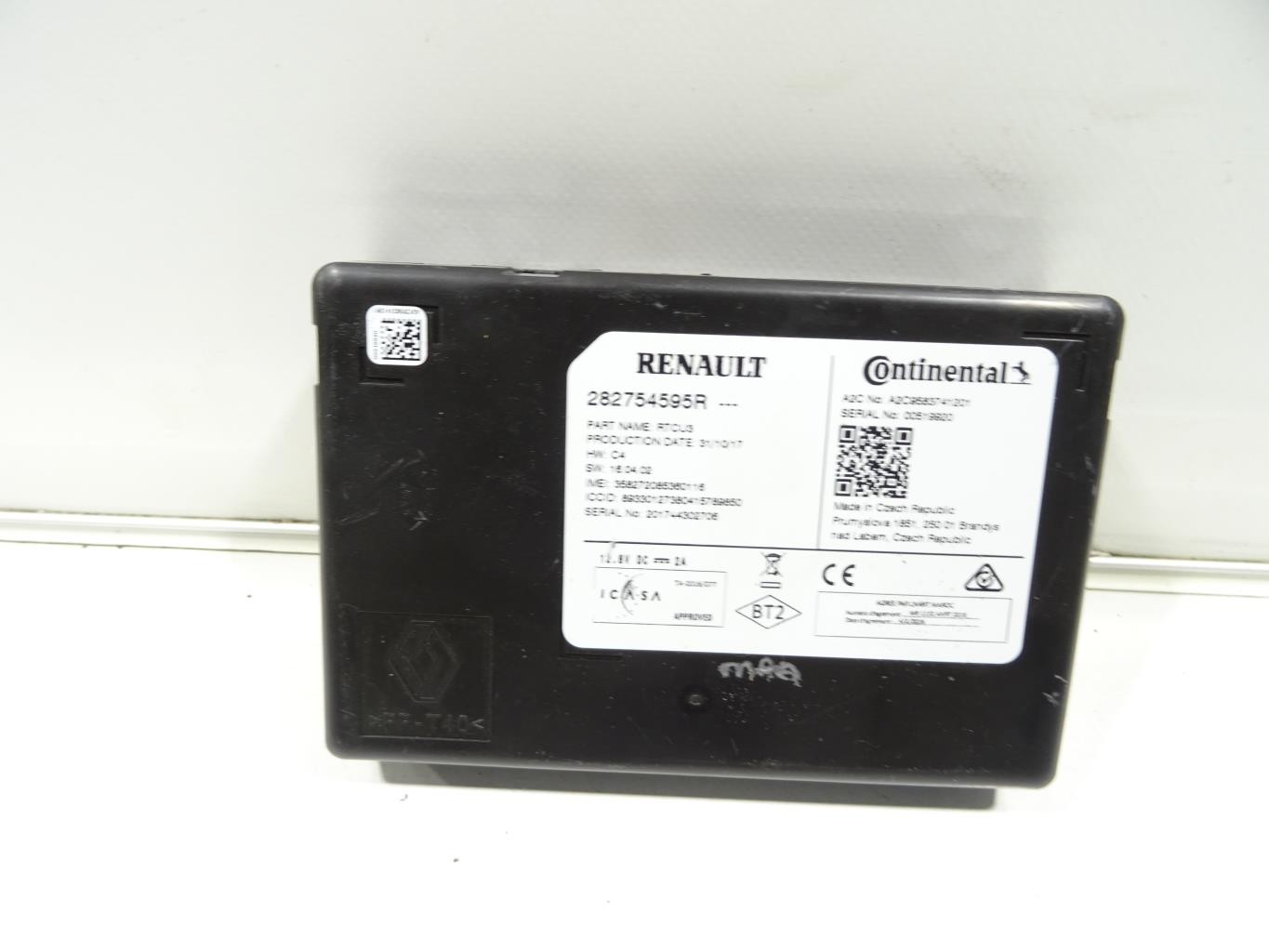 COMPUTER — Renault Captur I (2R) 282754595R