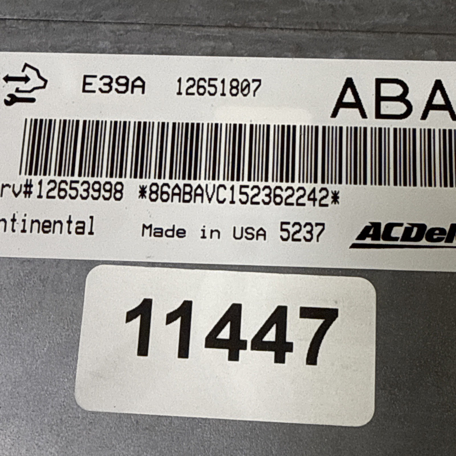 2013-2016 GMC Acadia Engine Computer Control Module ECU ECM 12651807 OEM