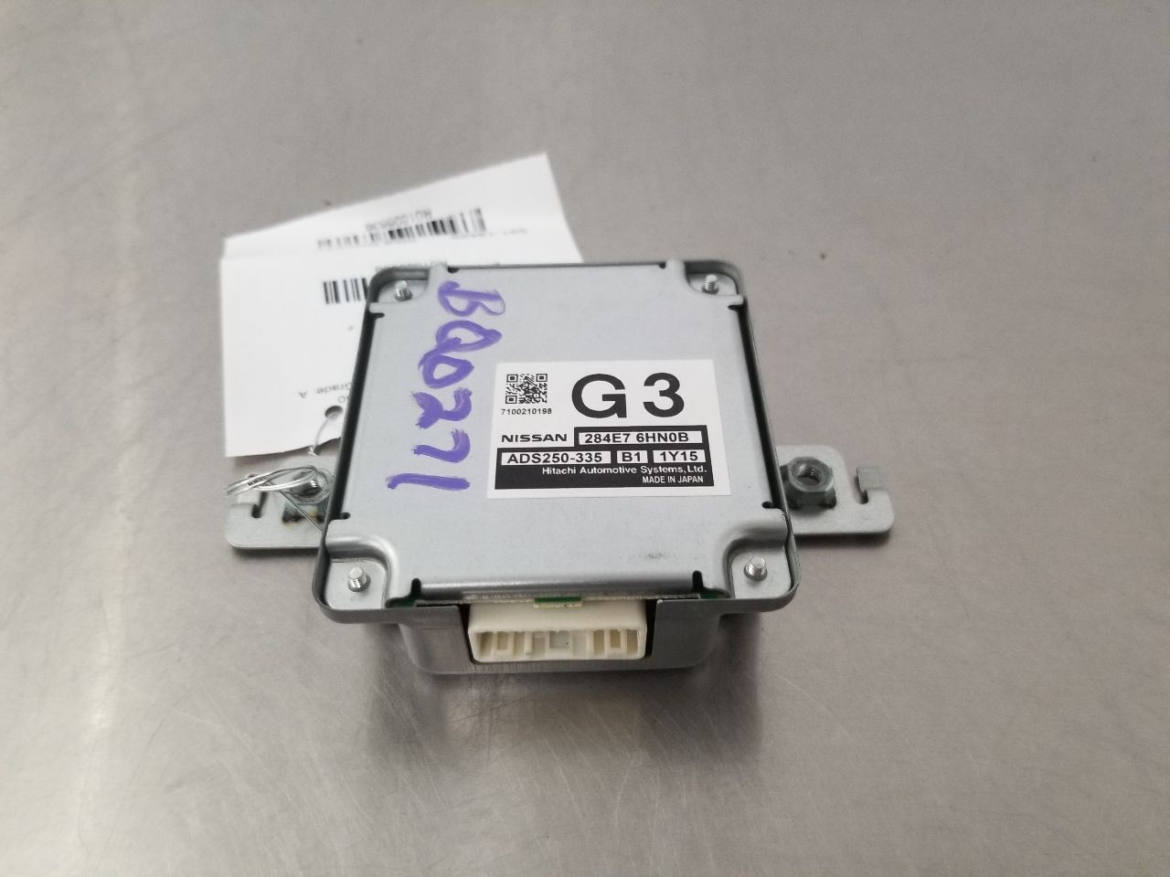22 INFINITI Q50 LUXE ADAS CONTROL MODULE 284E76HN0B