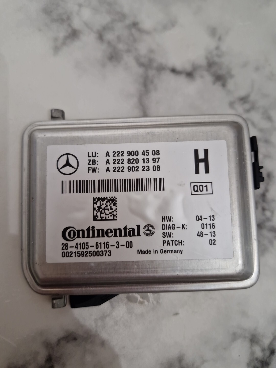 Mercedes Benz S Class GLC W253 W222 Front Windshield Camera unit A2229004508