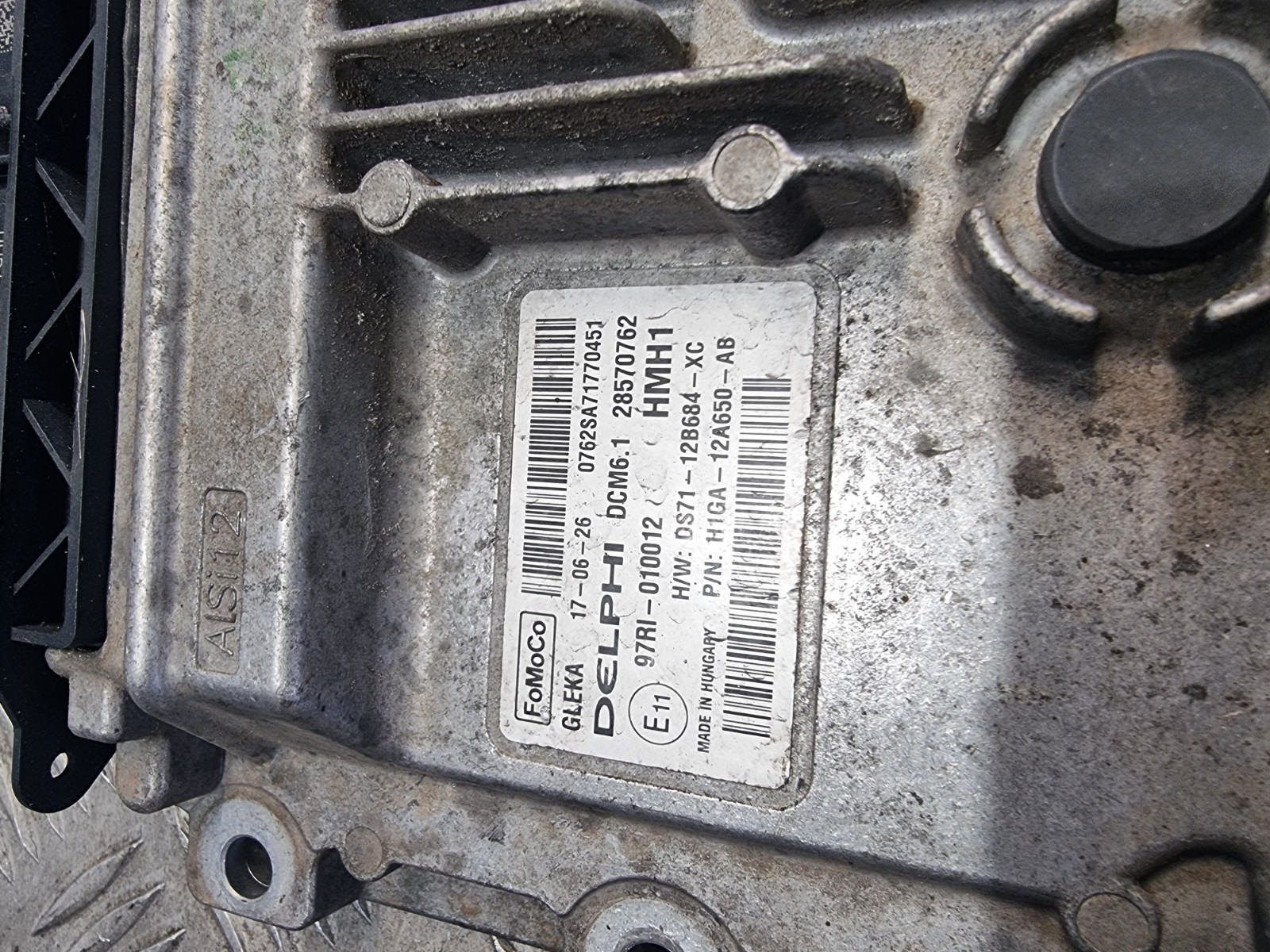 FORD GALAXY ENGINE CONTROL UNIT DS7112B684XC ECU 2.0L DSL MPV 2017