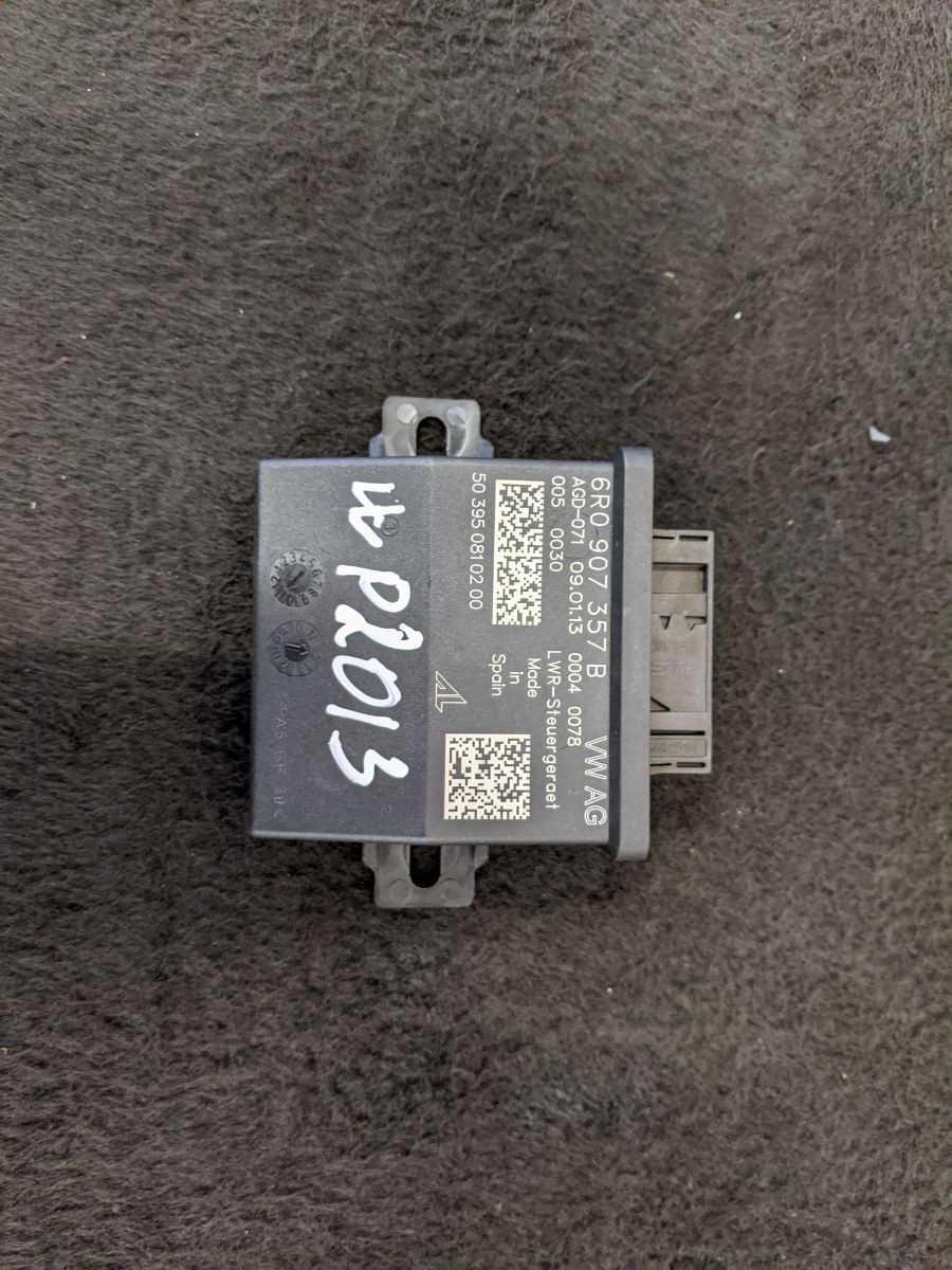 VOLKSWAGEN PASSAT CC HEADLIGHT RANGE CONTROL MODULE 6R0907357B
