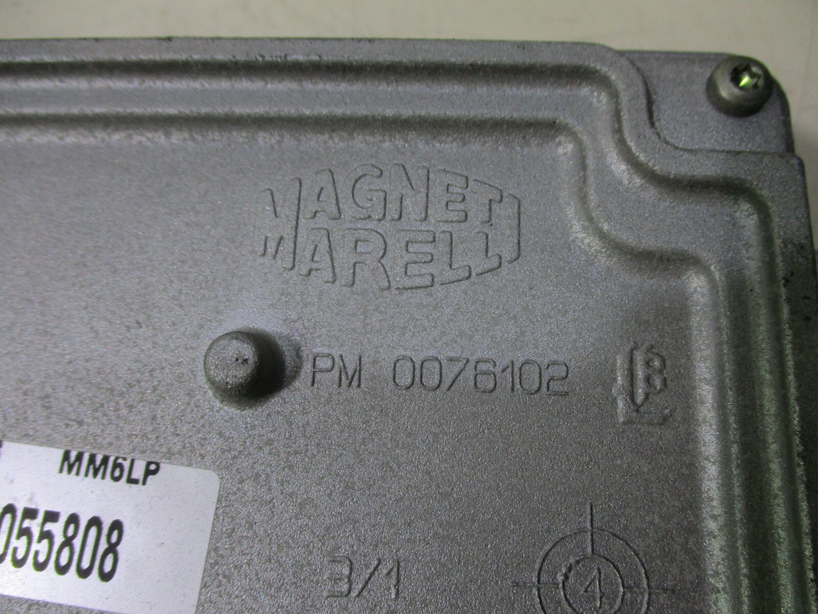 9659099180 ENGINE INJECTION CONTROL UNIT Peugeot 307 1.4 YEAR 2004 IAW6LP2.05