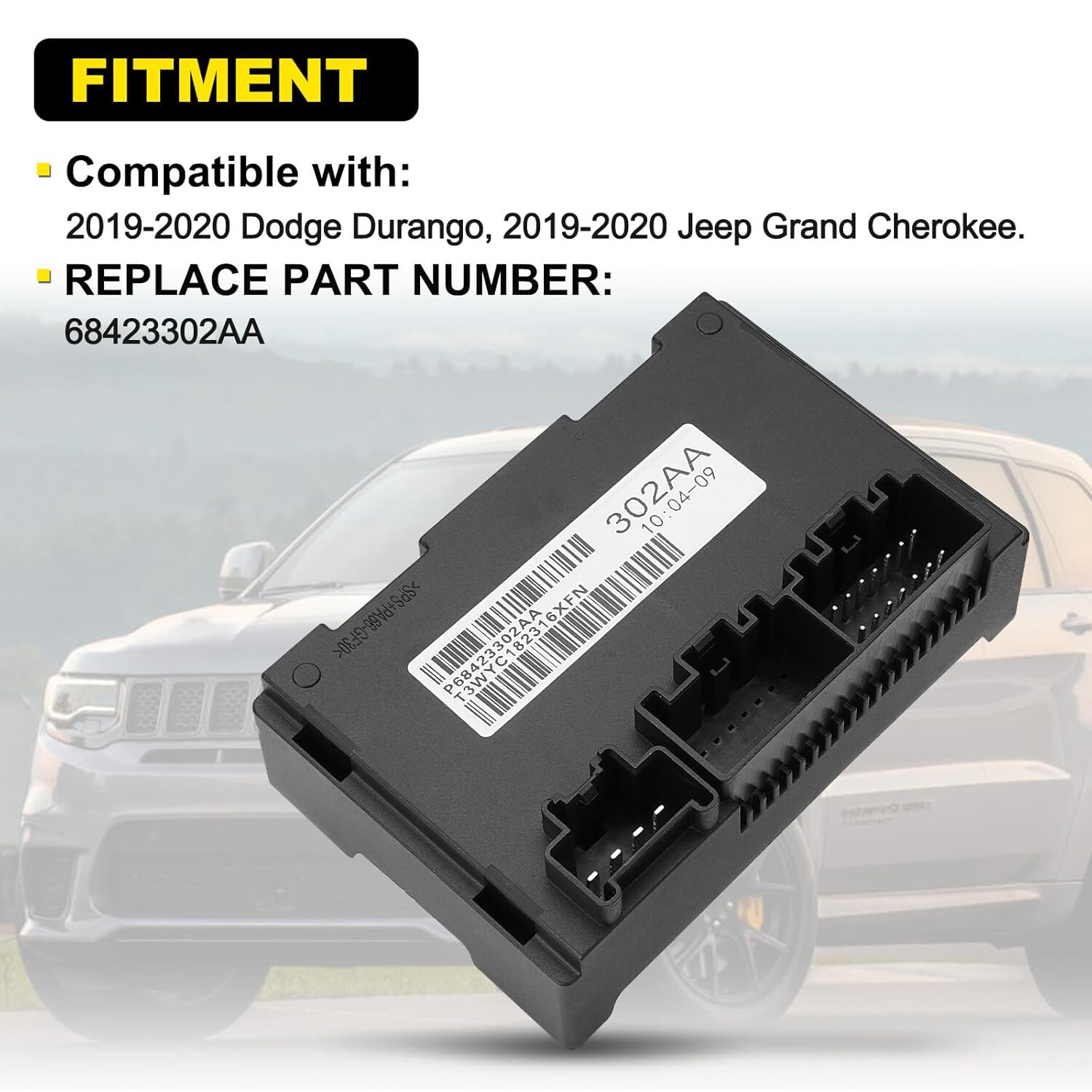 P68423302AA Transfer Case Control Module For Jeep Grand Cherokee Dodge Durango