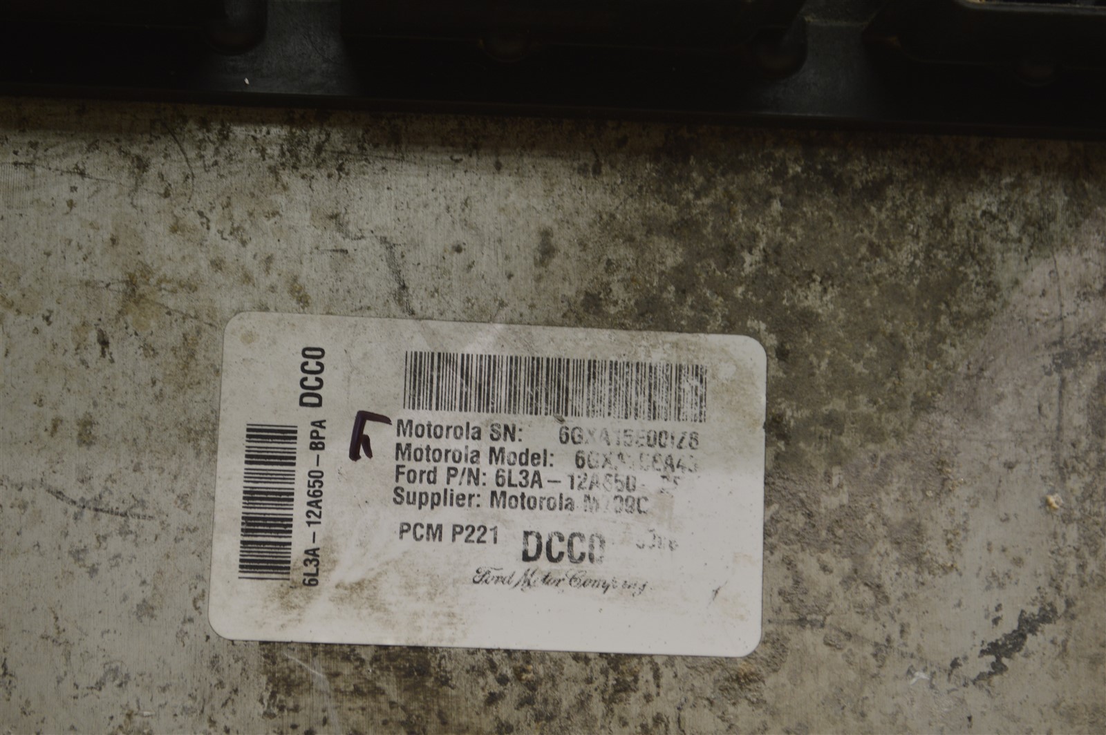 2006 Ford F150 ECU 6L3A12A650BPA Engine Control Unit 539-1R1