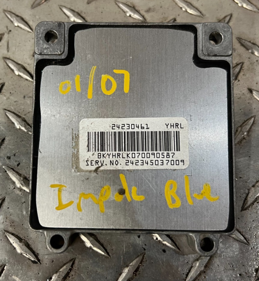 2007 07 CHEVROLET IMPALA TRANSMISSION CONTROL MODULE UNIT 24230461 TCM TCU B65