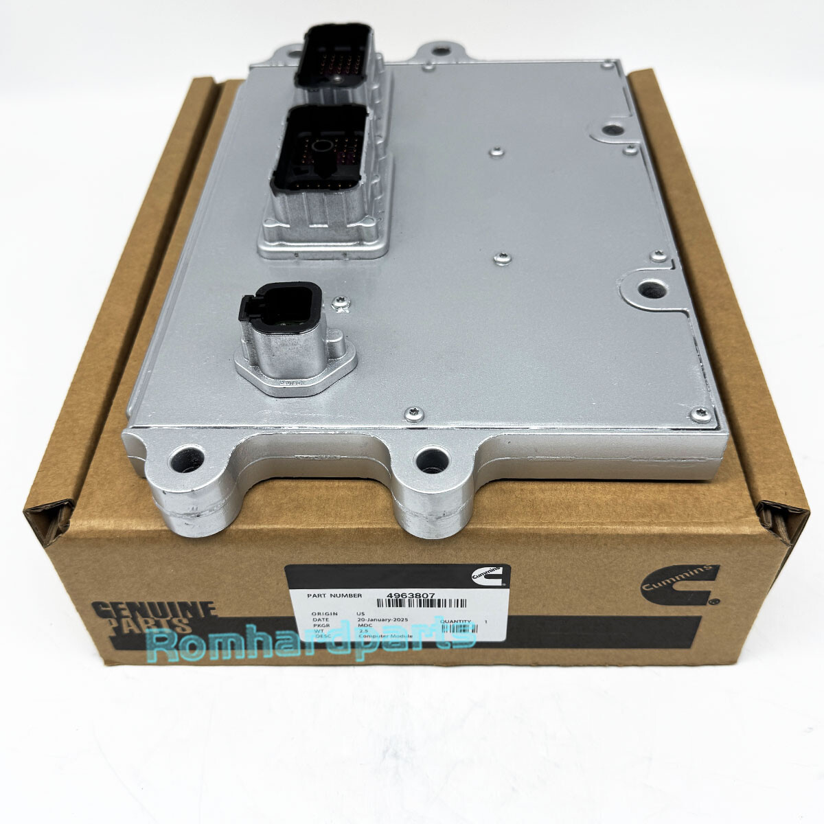 Control Module ECM ECU Computer 4963807 4963807RX 4963808 For Cummins ISM New