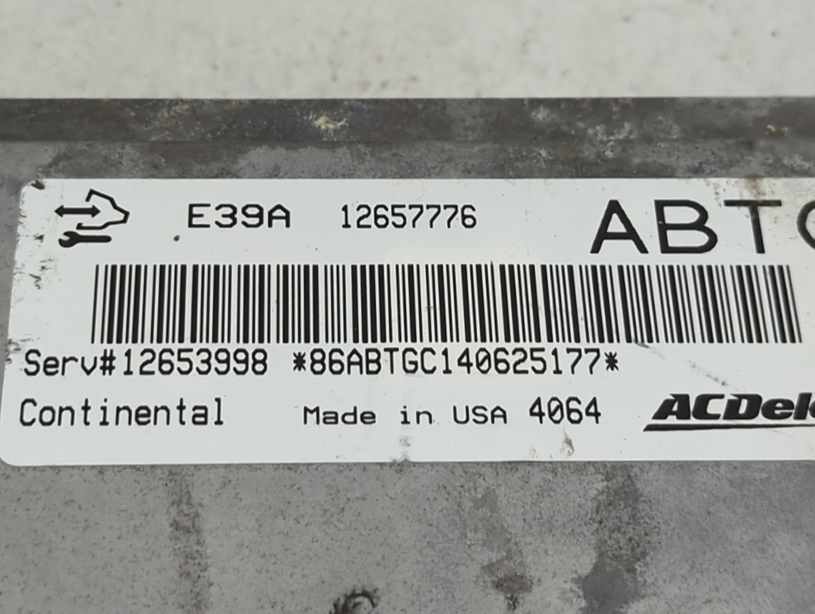 2013-2016 Gmc Acadia Engine Control Computer Ecu Pcm Ecm Pcu Oem AD01D