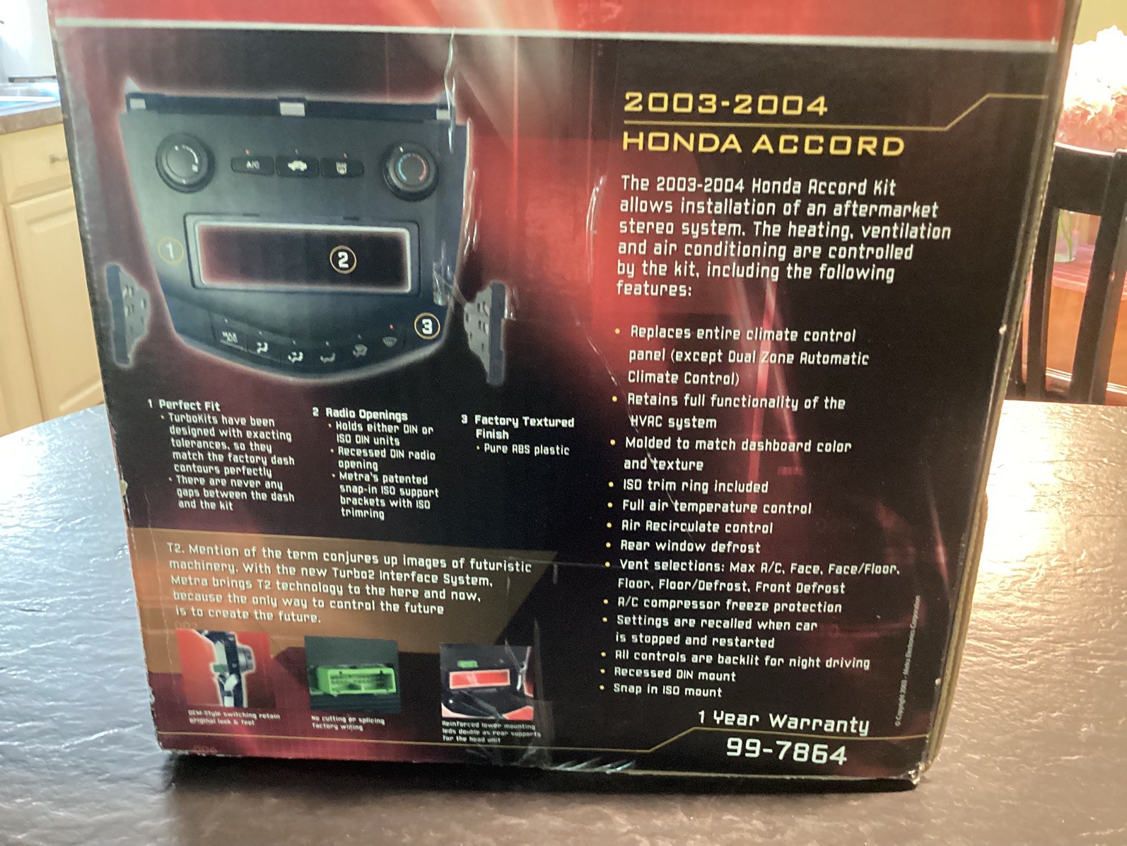 Turbo2 Interface System for Honda Accord Kit – see description