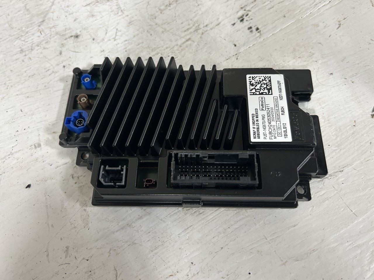 2022 FORD BRONCO Communication Sync Control Module OEM Part Number PU5T14G670PMG