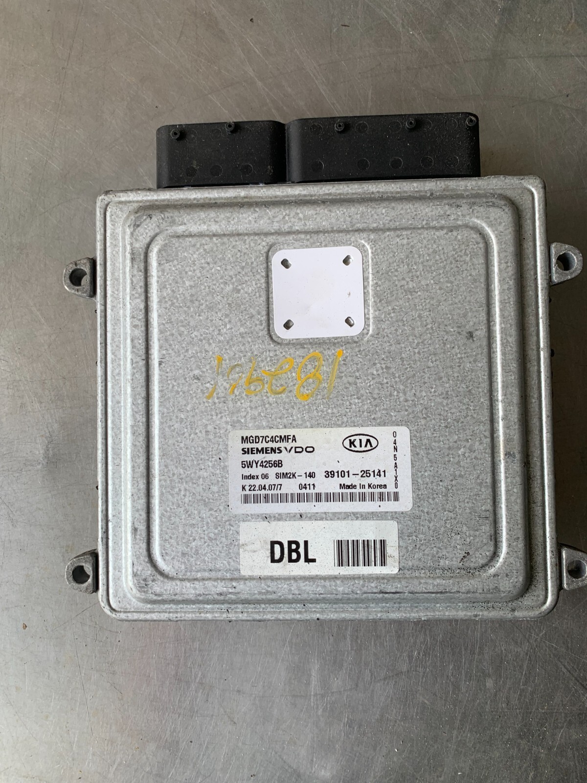 06-08 Kia Optima LX 2.4L AT Engine Computer 39101-25141 Ecm Pcm Ecu Oem